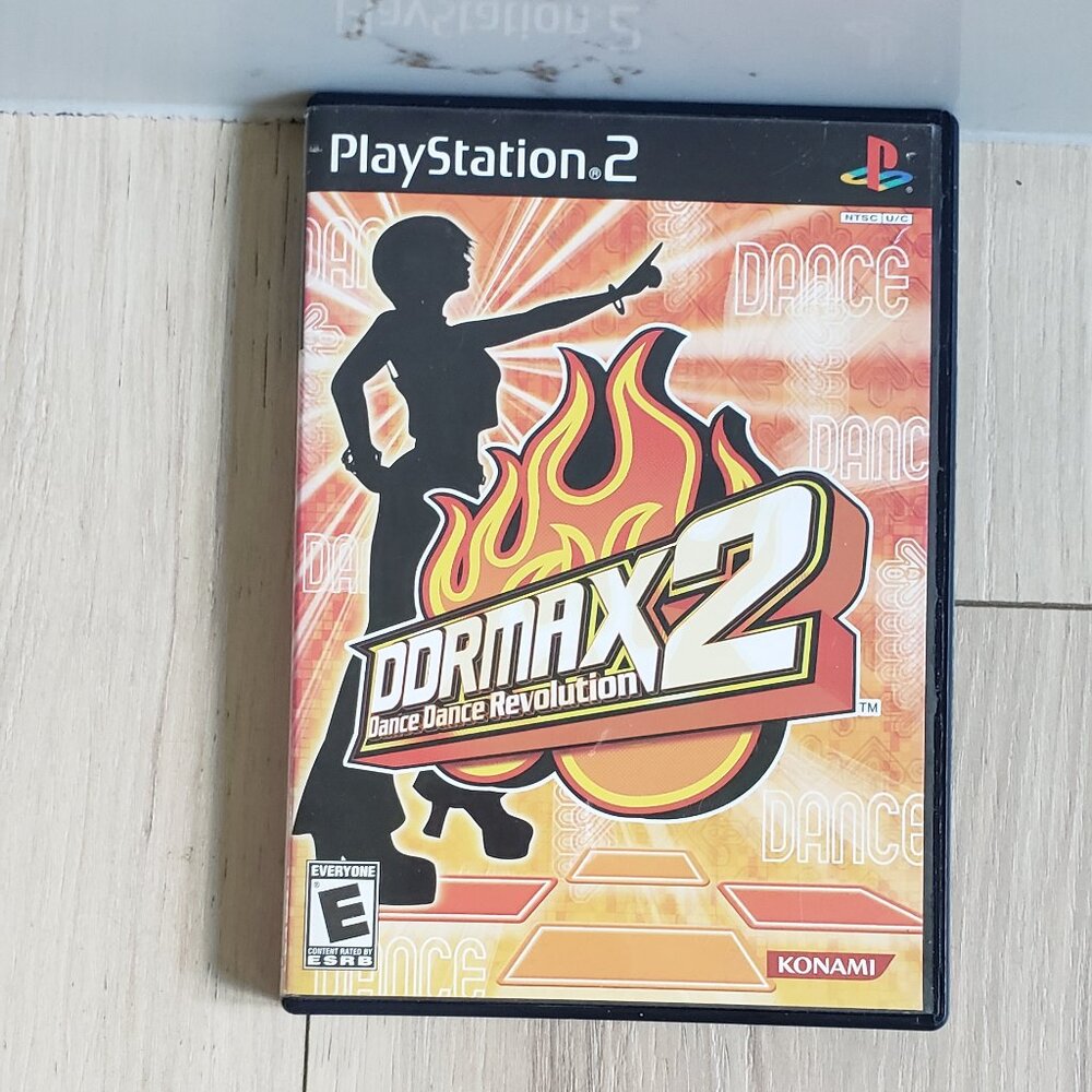 PlayStation 2 Game DDR Max 2 Dance Dance Revolution Y2K Rhythm